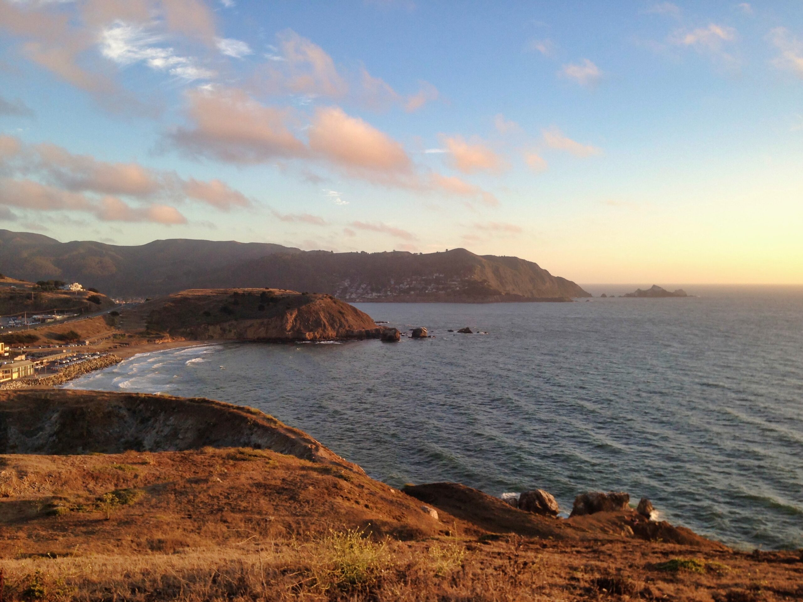 Sunset view of Pacifica