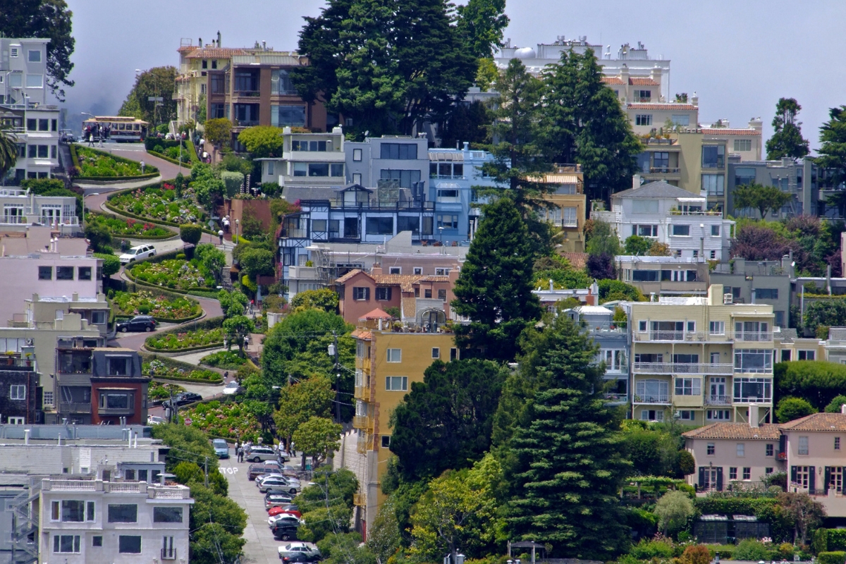 Lombard Street in San Francisco